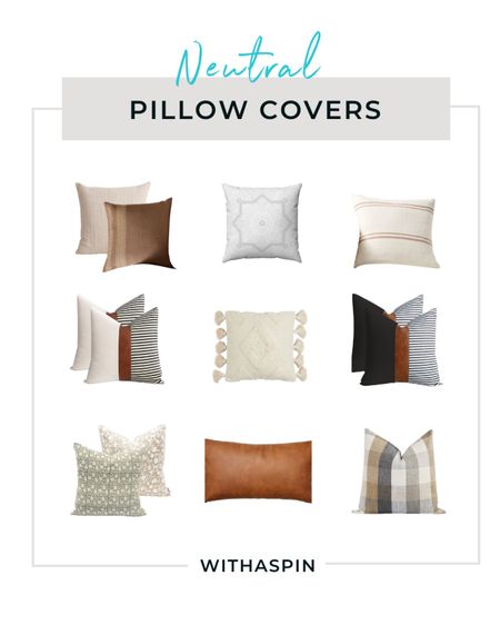 Neutral cushion covers for Fall and Thanksgiving gatherings 

#LTKhome #LTKHoliday #LTKSeasonal