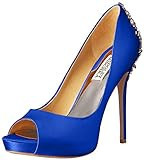 Badgley Mischka Women's Kiara Platform Pump,Sapphire,8 M US | Amazon (US)