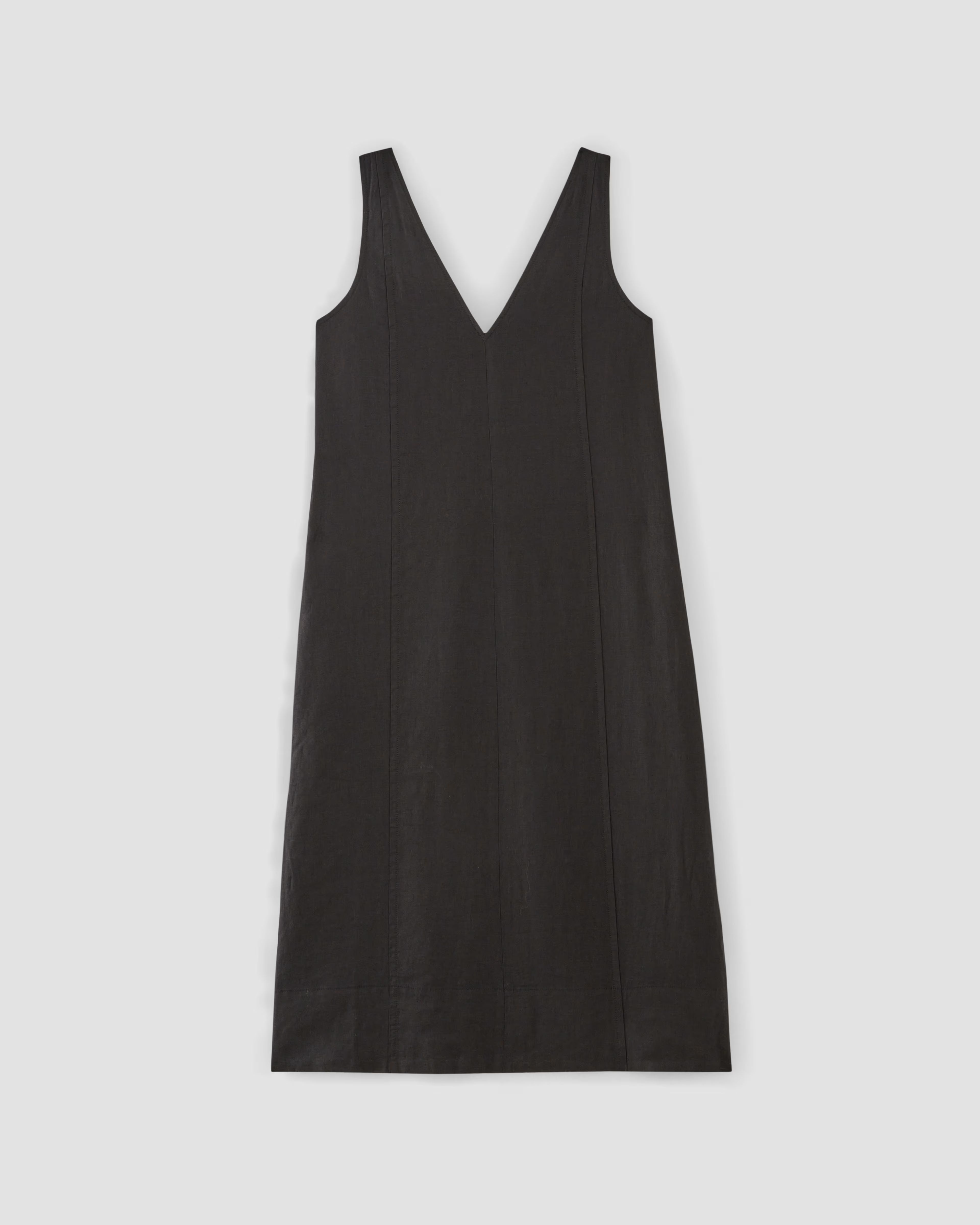 The Linen V-Neck Midi Dress | Everlane