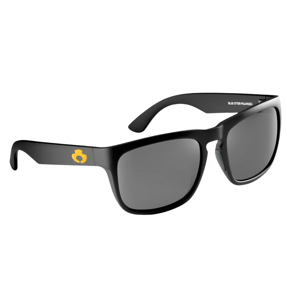 Game Day Cumberland Matte Black / Hidden Graphite w/ Gold Logo | Blue Otter Polarized