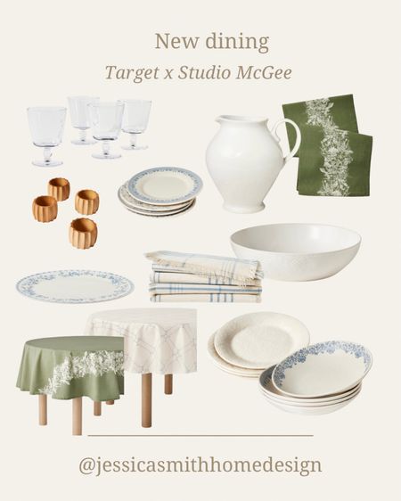 New Studio McGee x Target dining collection! 