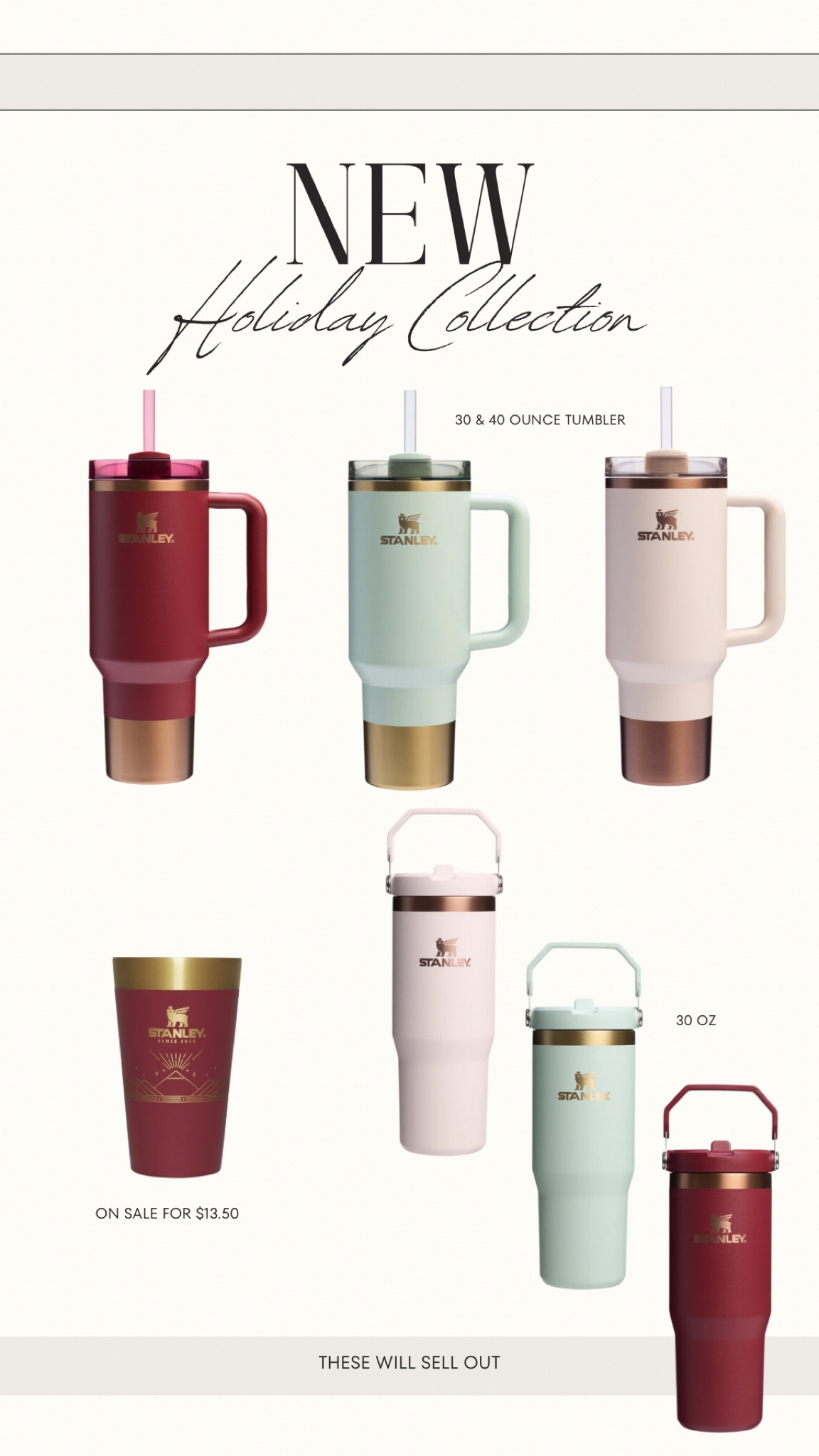 New Holiday Collection from Stanley- even more linked than pictured ✨🌲

#LTKHoliday #LTKGiftGuide