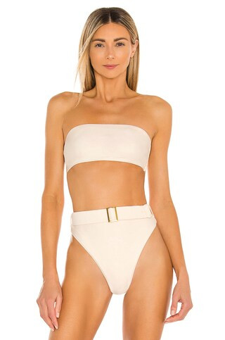 Camila Coelho Catarina Top in Creme from Revolve.com | Revolve Clothing (Global)