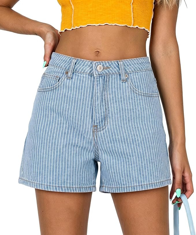 SANMM Jean Shorts Womens Summer Stretchy Denim Casual Hot Short Jorts 2026 | Amazon (US)