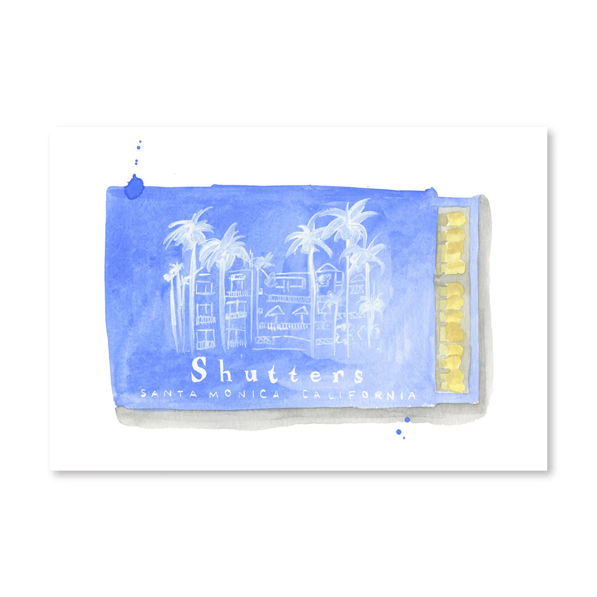 Furbish Studio - Shutters on the Beach Matchbook | Furbish Studio
