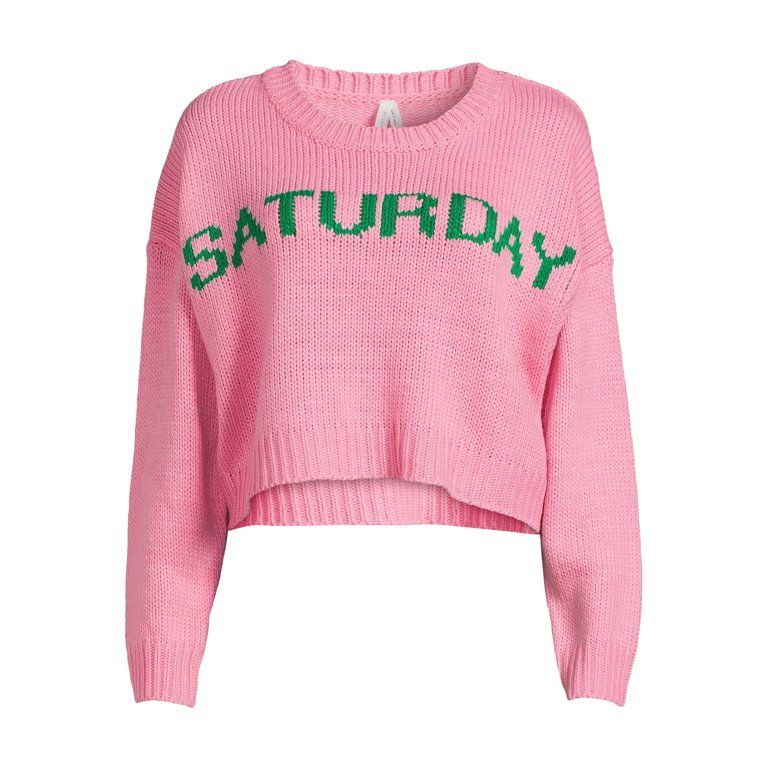 Dreamers By Debut Women's Saturday Knit Sweater, Midweight | Walmart (US)
