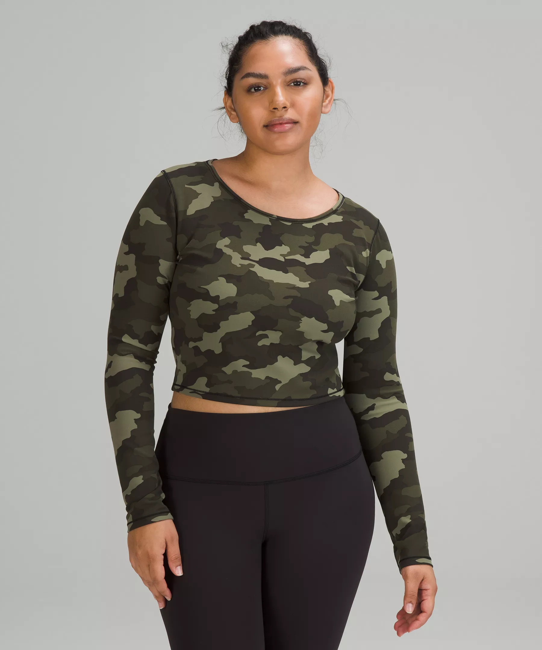 Wunder Train Cropped Long Sleeve Shirt Online Only | Lululemon (US)