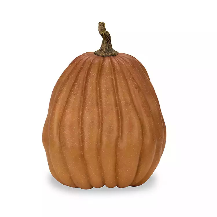 Bronze Realistic Pumpkin | Kirklands