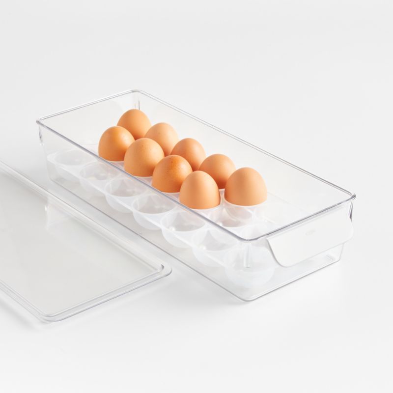 OXO Fridge Egg Tray + Reviews | Crate & Barrel | Crate & Barrel