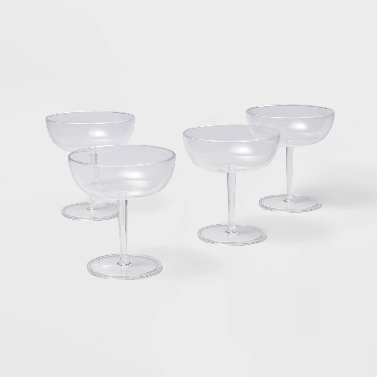 4ct Trend NYE Coupe Glasses - Spritz™ | Target