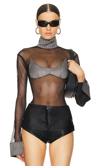 Bodysuit 2.0 in Micro Stripe | Revolve Clothing (Global)