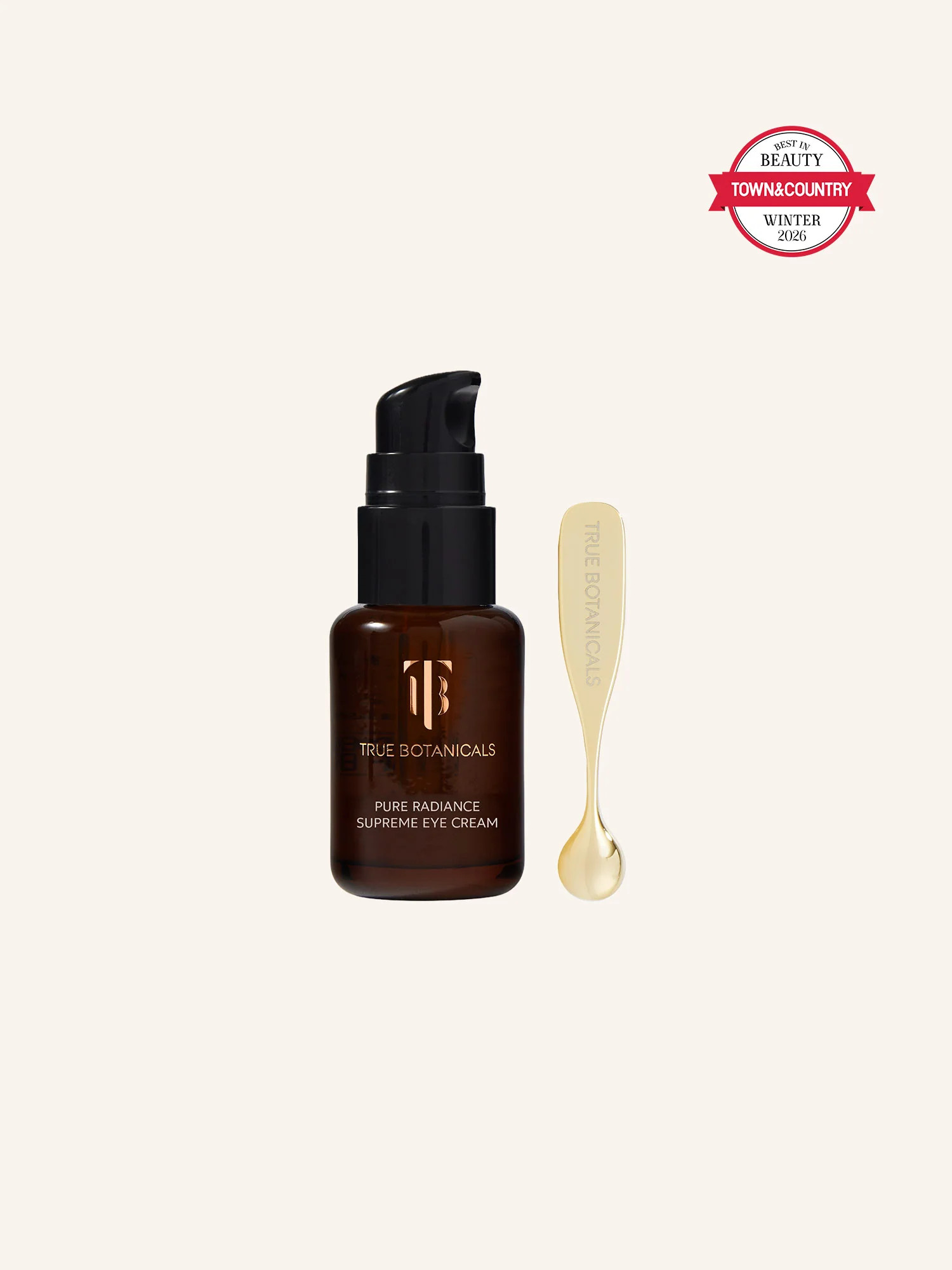 True Botanicals Pure Radiance Supreme Eye Cream (0.49oz | 14.5mL) - Clean, Clinical, and Conscious Skincare | True Botanicals