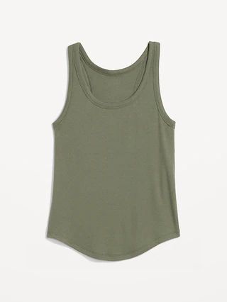 UltraLite All-Day Rib-Knit Racerback Tank Top for Women | Old Navy (US)