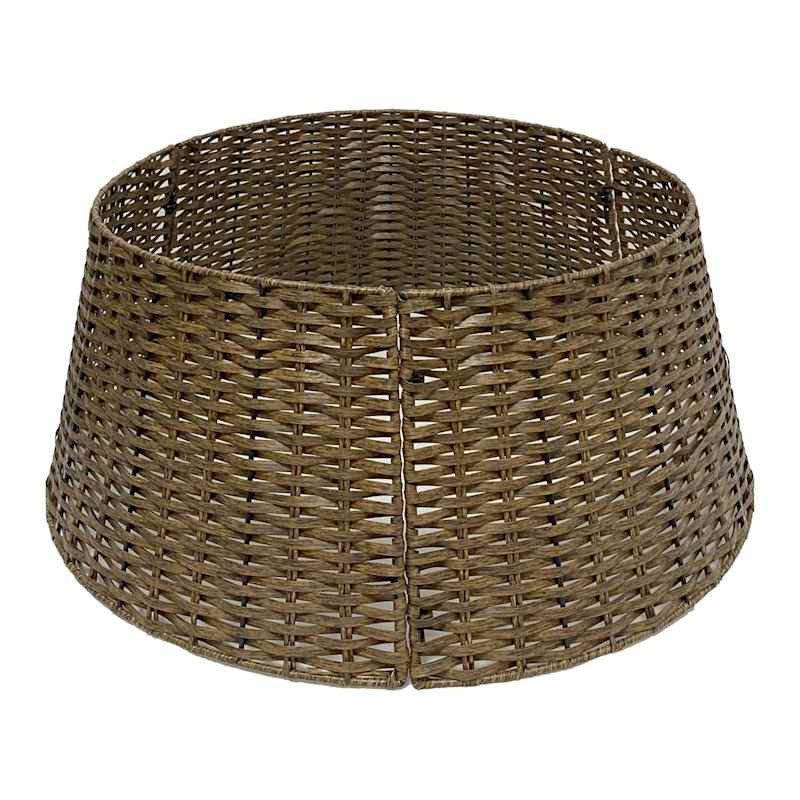 Brown Woven Tree Collar, 25" | At Home