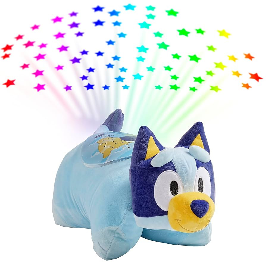 Pillow Pets Bluey, Sleep Time Light, Stuffed Animal Plush Toy | Amazon (US)