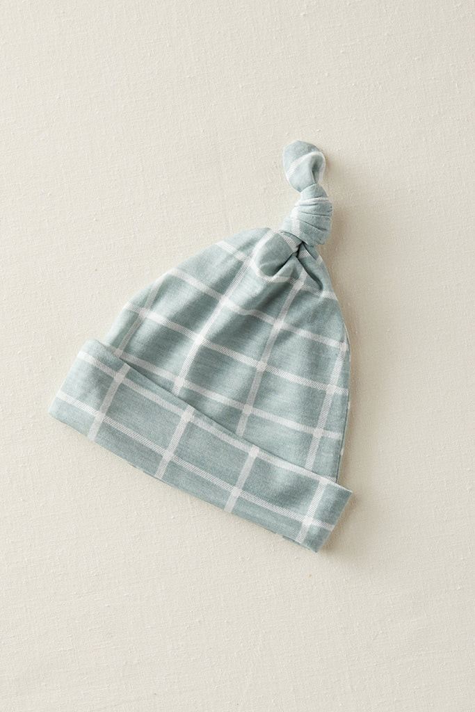 KNOTTED HAT - Juniper Grid | Solly Baby