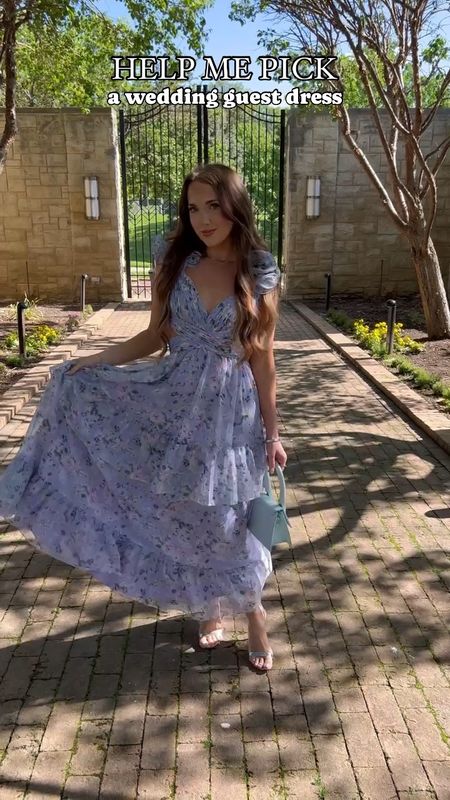 Four perfect wedding guest dresses for your next wedding this spring or summer! Wearing a size 0 in all dresses!

#LTKstyletip #LTKVideo #LTKwedding