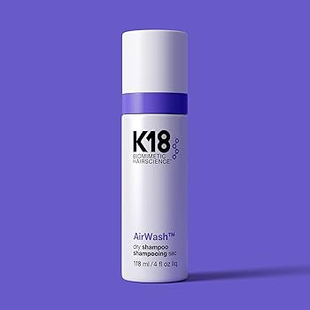 K18 AirWash™ Dry Shampoo, Non-Aerosol, Balances Scalp & Controls Excess Oil Production | Amazon (US)