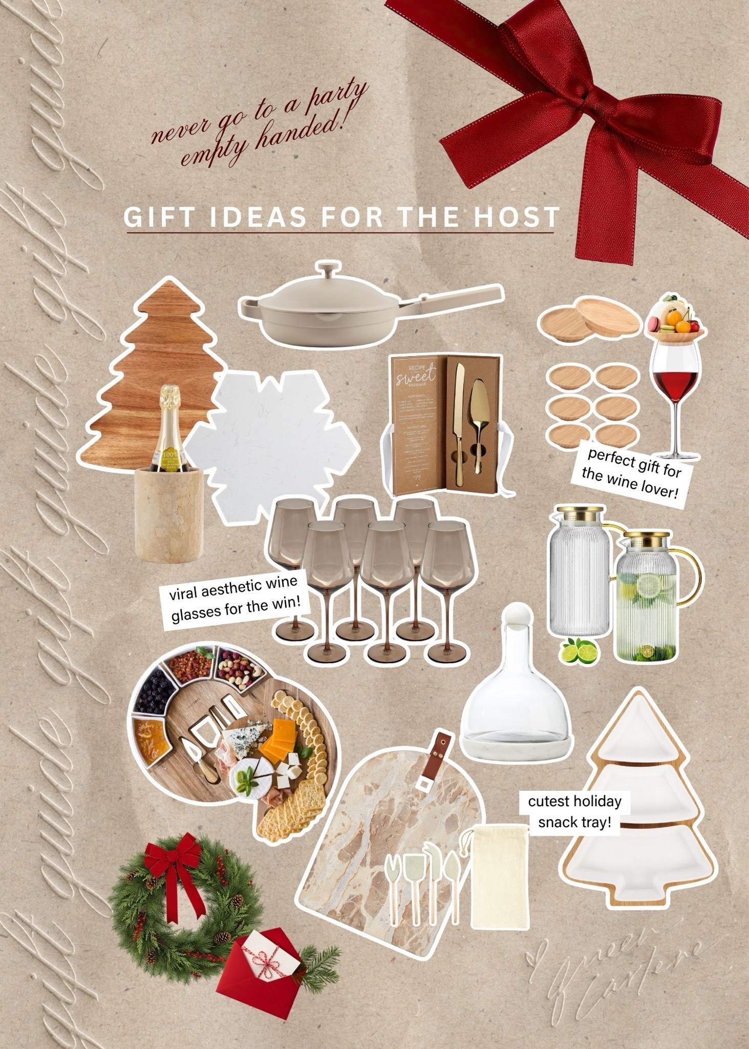 gift ideas for host: never show up empty handed to your events! // gifts for the host, gift ideas for the host, gifts for hostess, gifts for best friend, gifts for party 

#LTKGiftGuide #LTKSeasonal #LTKHoliday