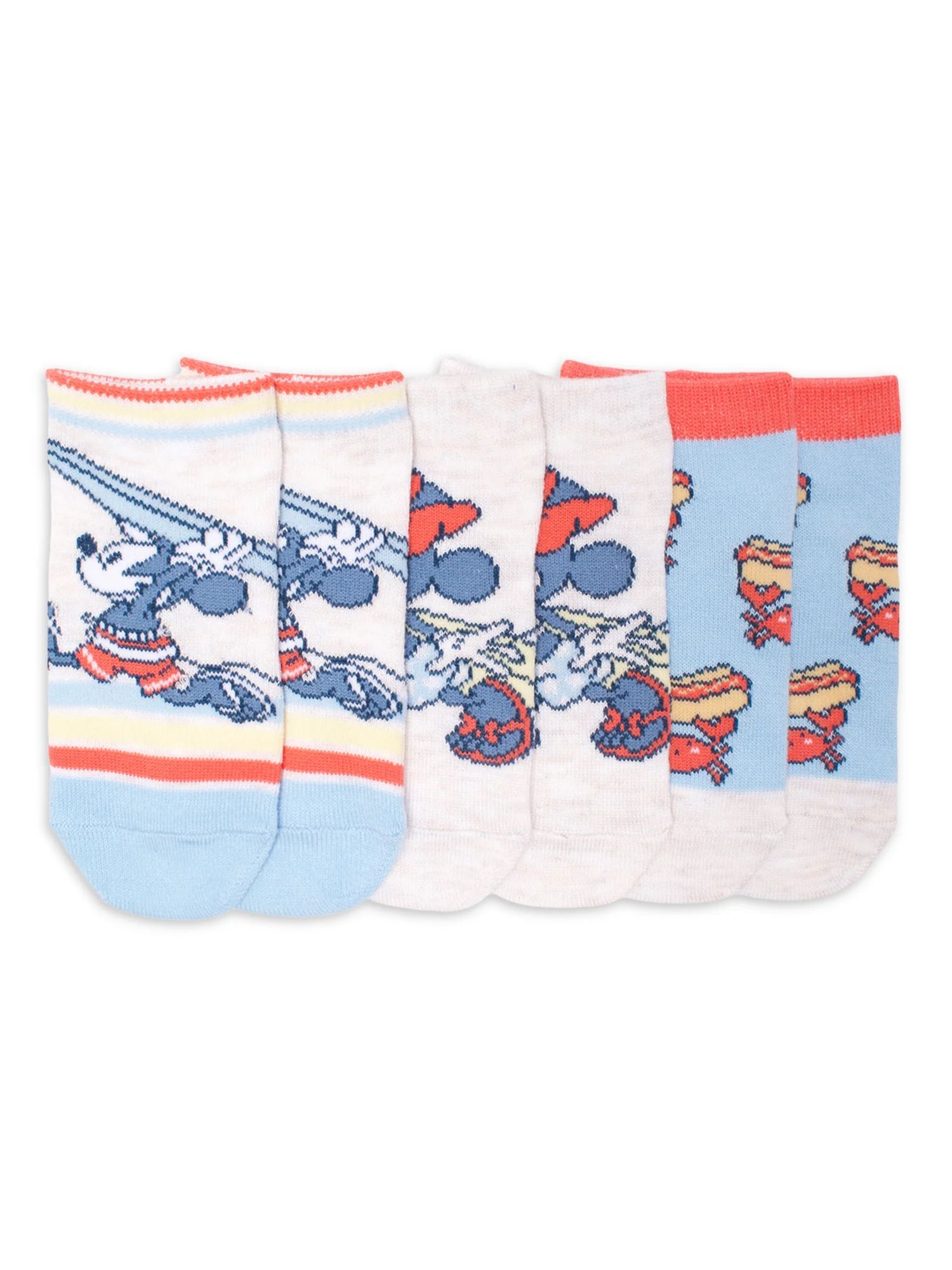 Character Toddler Ankle Socks, 3-Pack, Sizes 12M - 5T | Walmart (US)