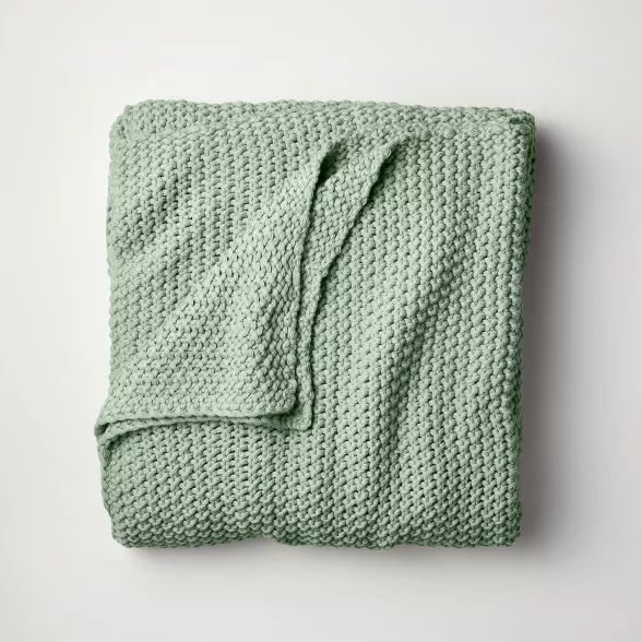 Chunky Knit Bed Blanket - Casaluna™ | Target