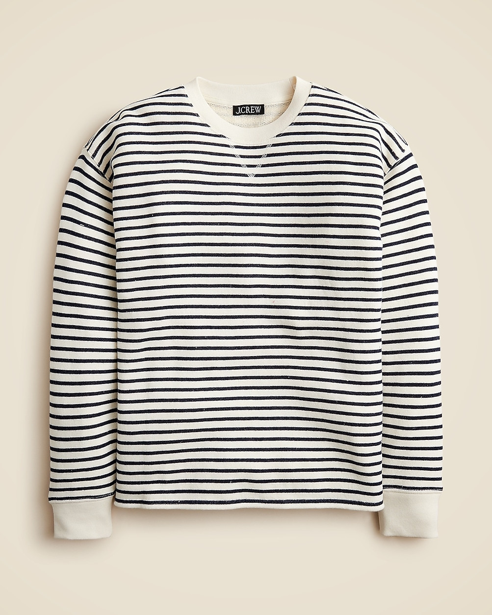 Heritage terry relaxed crewneck sweatshirt | J. Crew US