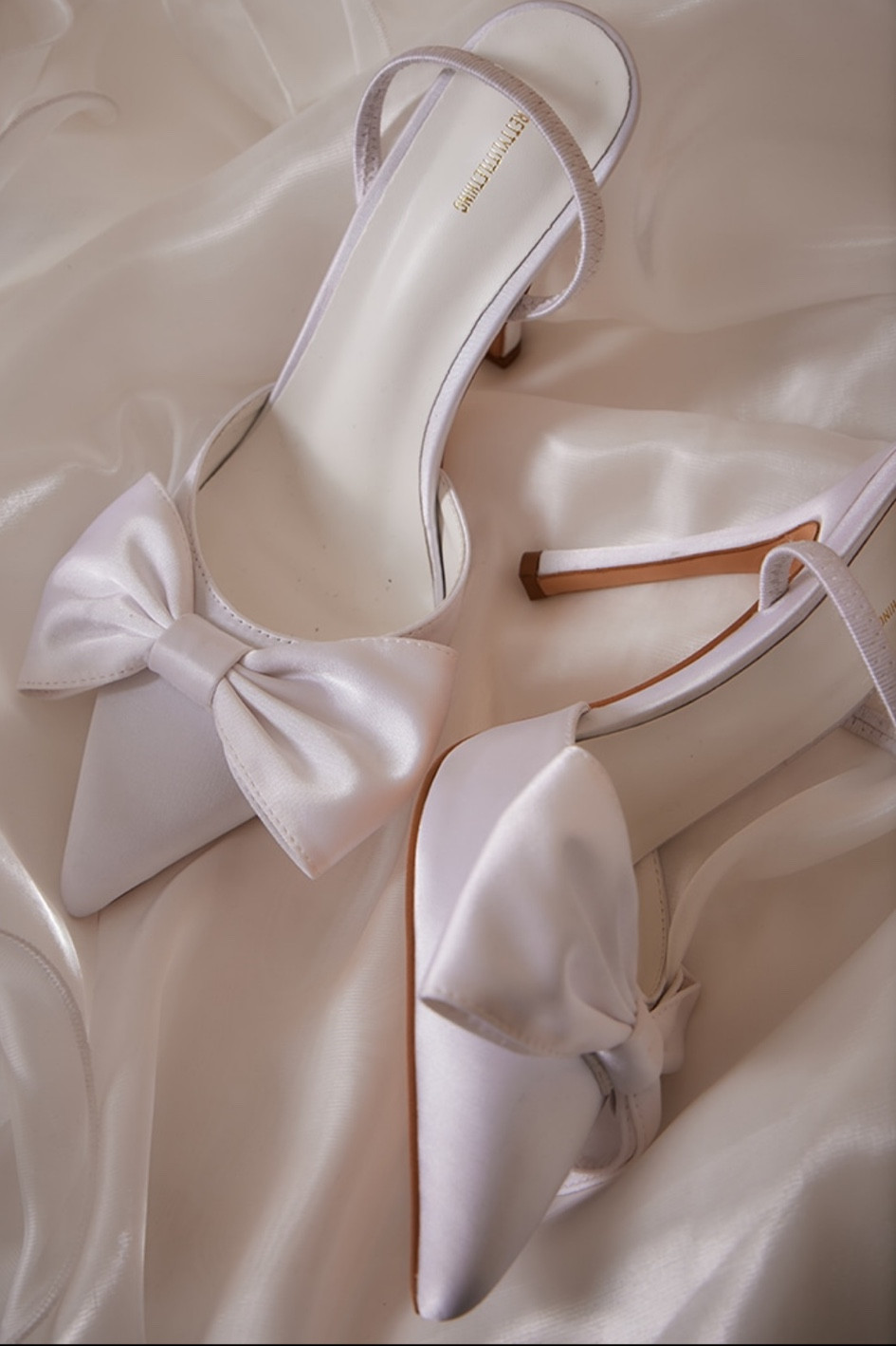 white bridal bow heels

#LTKwedding #LTKfindsunder50 #LTKsalealert