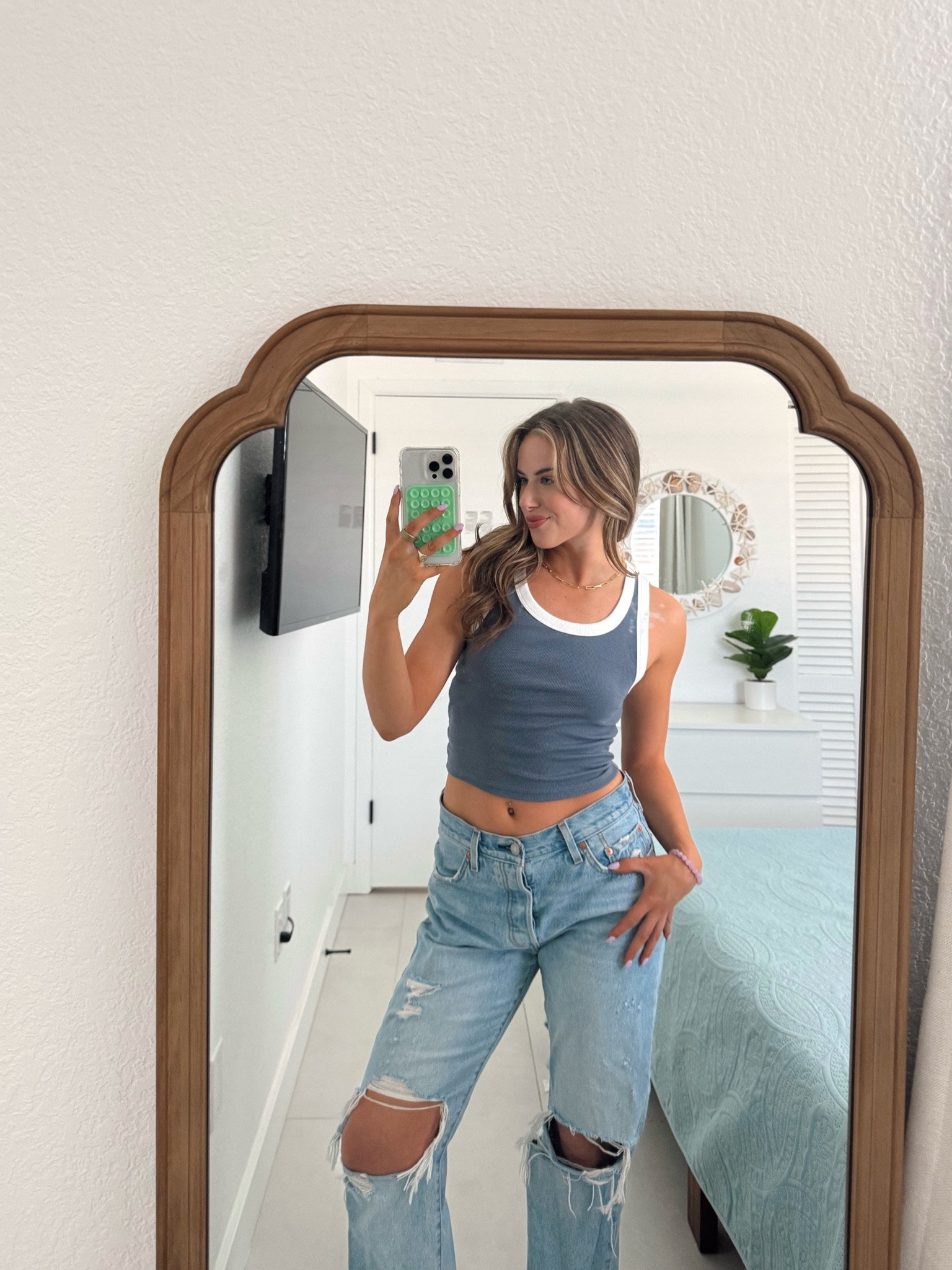 Hollister tank tops on sale for $10!! Ribbed tanks in tons of colors and styles 