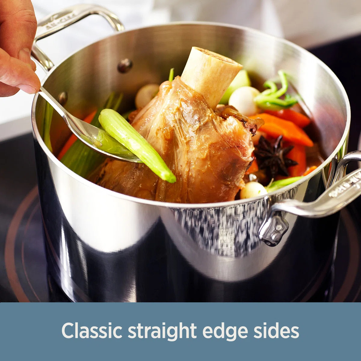 All-Clad D3 Stainless 10 Piece Stainless Steel Cookware Set | Wayfair North America