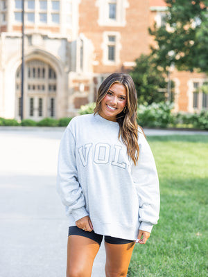 Tennessee "VOLS" Applique Mock-Neck Sweatshirt | Shop Southern Made & Southern Made Tees