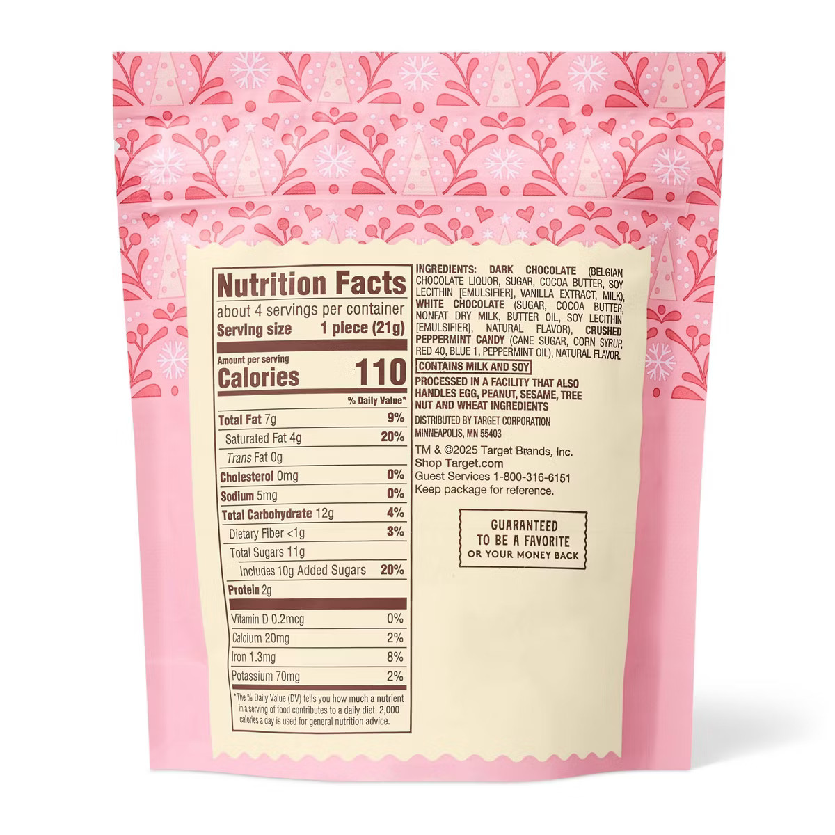 Christmas Peppermint Snowflake Bark - 3.1oz - Favorite Day™ | Target