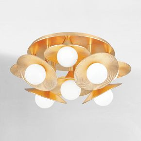 Patchen 9-Light Semi-Flush Mount (18") | West Elm (US)