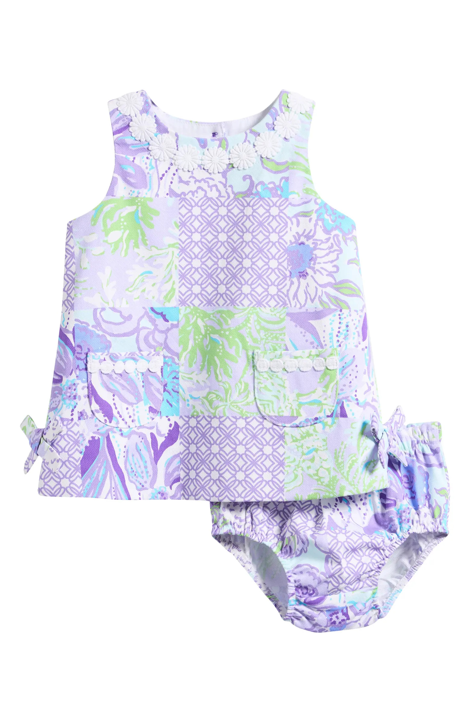 Lilly Pulitzer® Collage Print Cotton Shift Dress & Bloomers | Nordstrom | Nordstrom