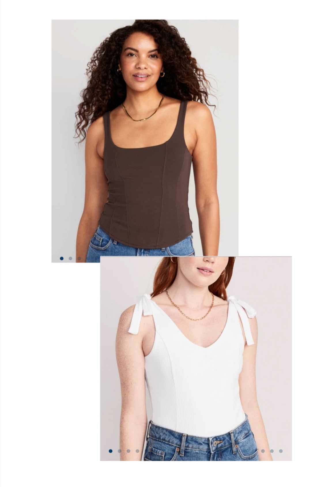 Our two staple tank tops for this spring / summer! Snag them on sale at old navy 

#LTKsalealert #LTKfit #LTKstyletip