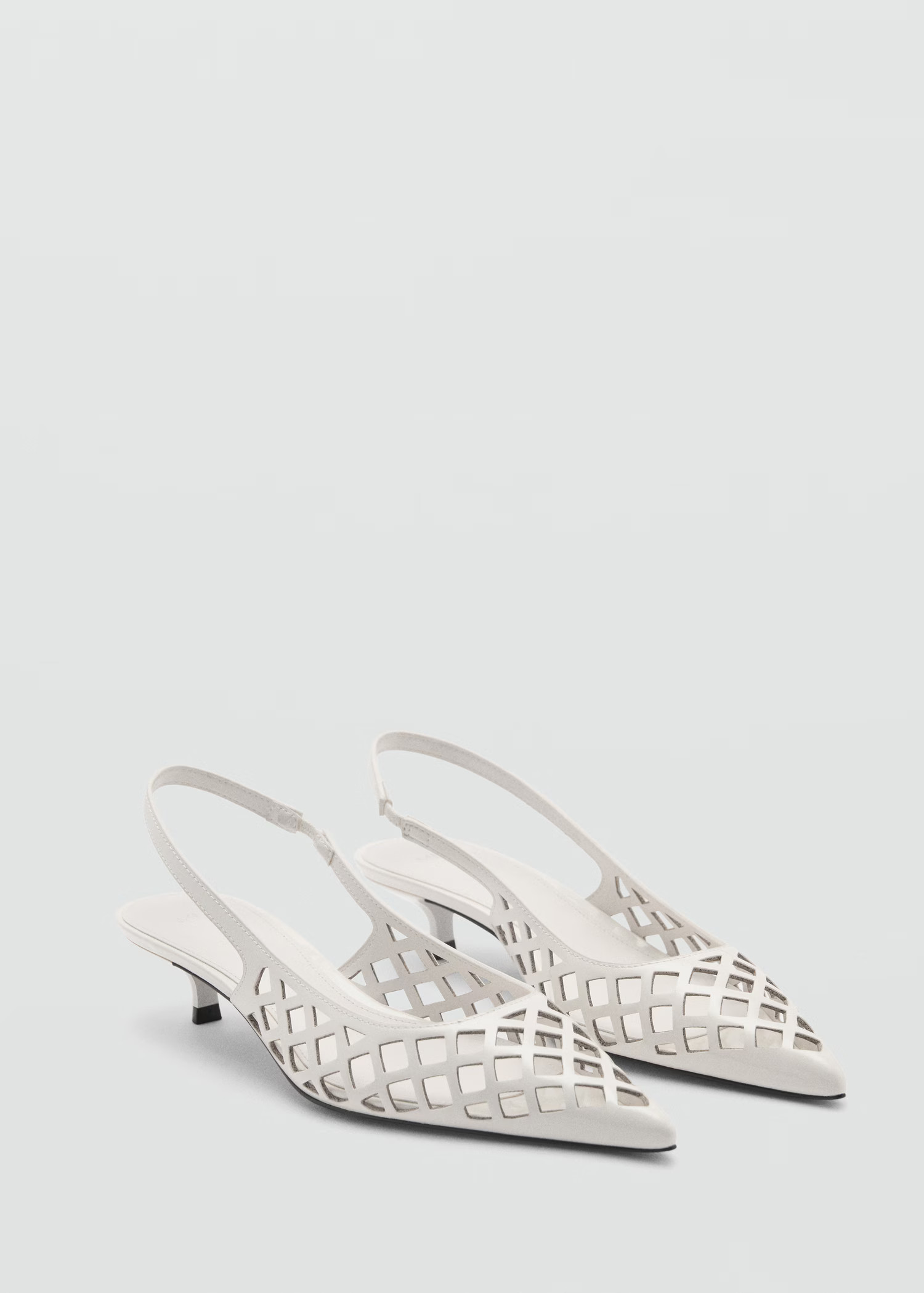 Die-cut kitten shoes - Women | MANGO Canada | Mango Canada