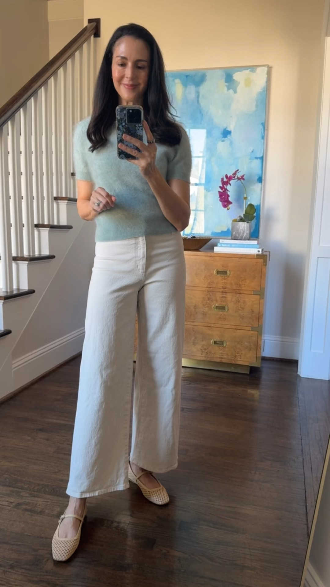 Early spring outfit, and especially excited about these raffia flats.

Sweater- small 
Jeans- 2

#LTKShoeCrush #LTKOver40 #LTKFindsUnder50