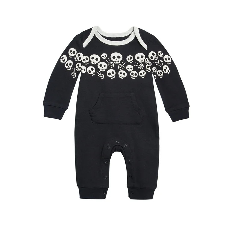 Wonder Nation Baby Halloween Creeper, Sizes 0-24 Months | Walmart (US)