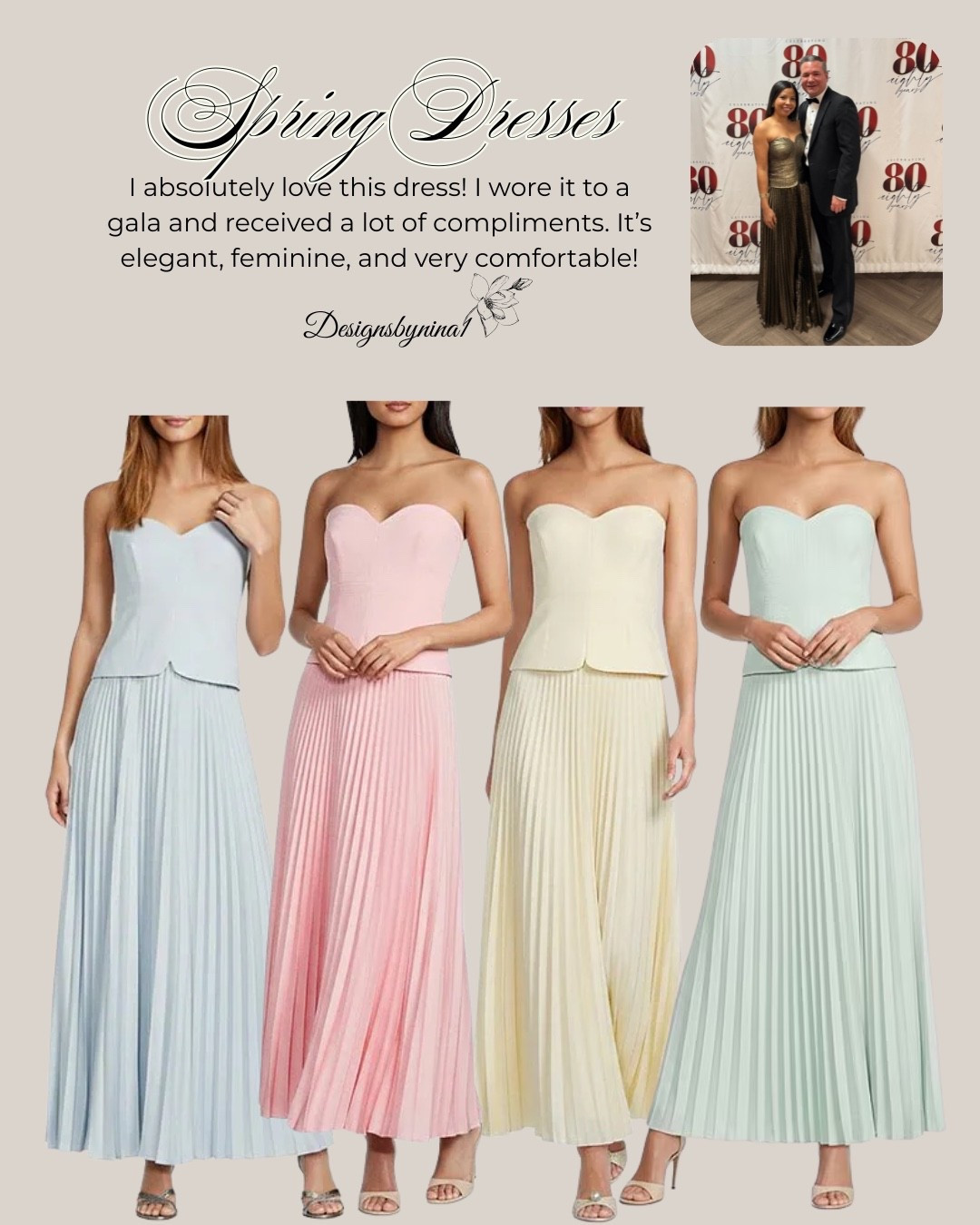 🤩I absolutely love this dress! Available in various colors, perfect for Spring & Summer! I’m wearing size 2. The gold one is no longer available. 

Spring Dresses | Spring Wedding Guest Dresses | Summer Wedding Guest Dresses #LTKMidSize

#LTKTall #LTKOver40 #LTKWedding #LTKPetite