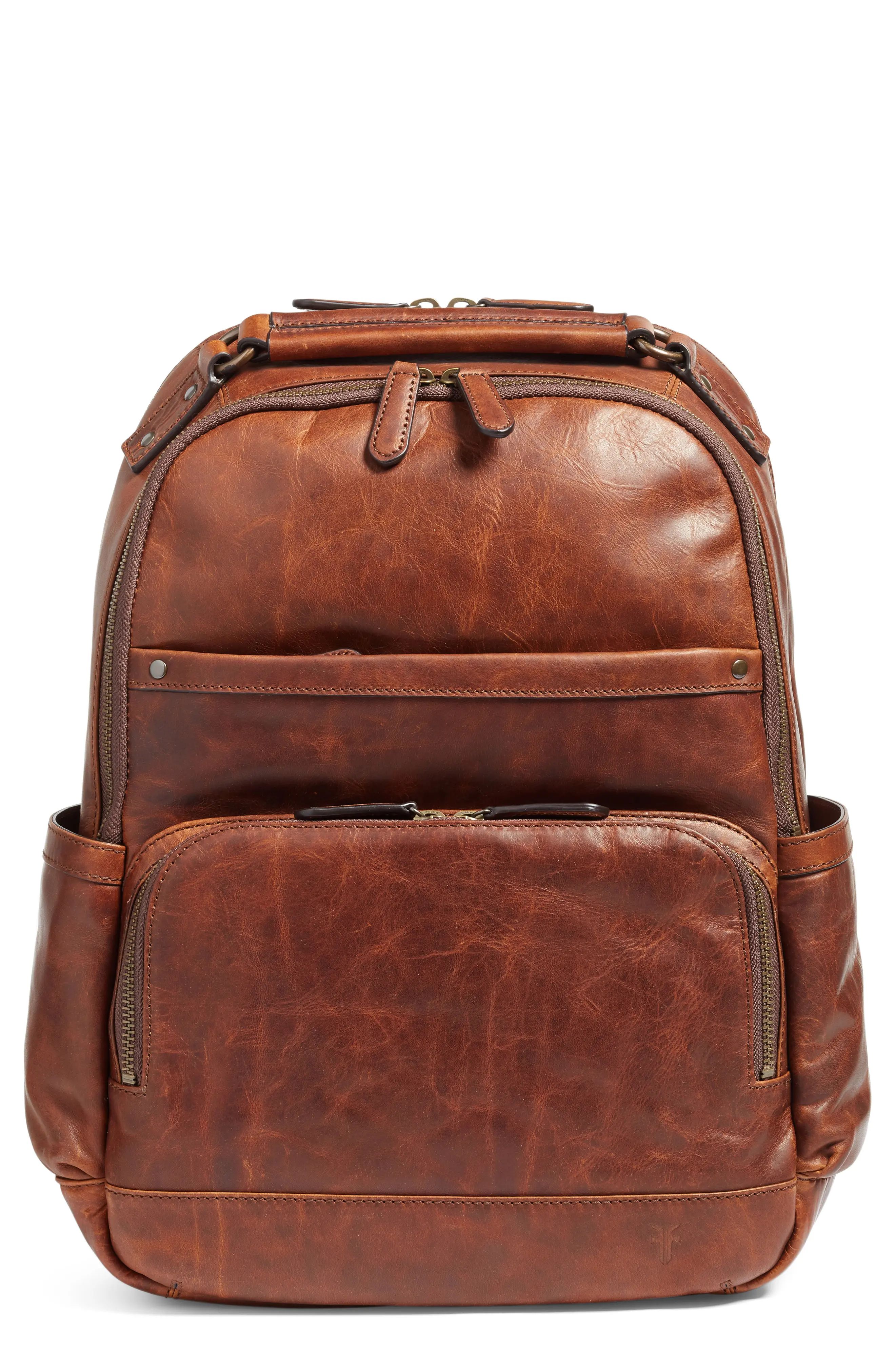 'Logan' Leather Backpack | Nordstrom
