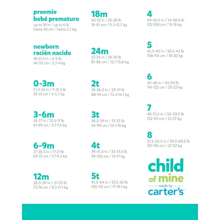 Carter's Child of Mine Baby and Toddler Holiday Pajamas, 2-Piece, Sizes 12M-5T | Walmart (US)