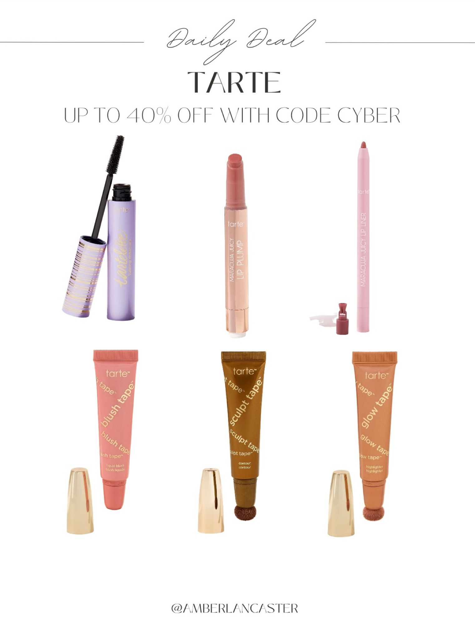 Tarte favs on sale! 

#LTKbeauty #LTKfindsunder50 #LTKsalealert