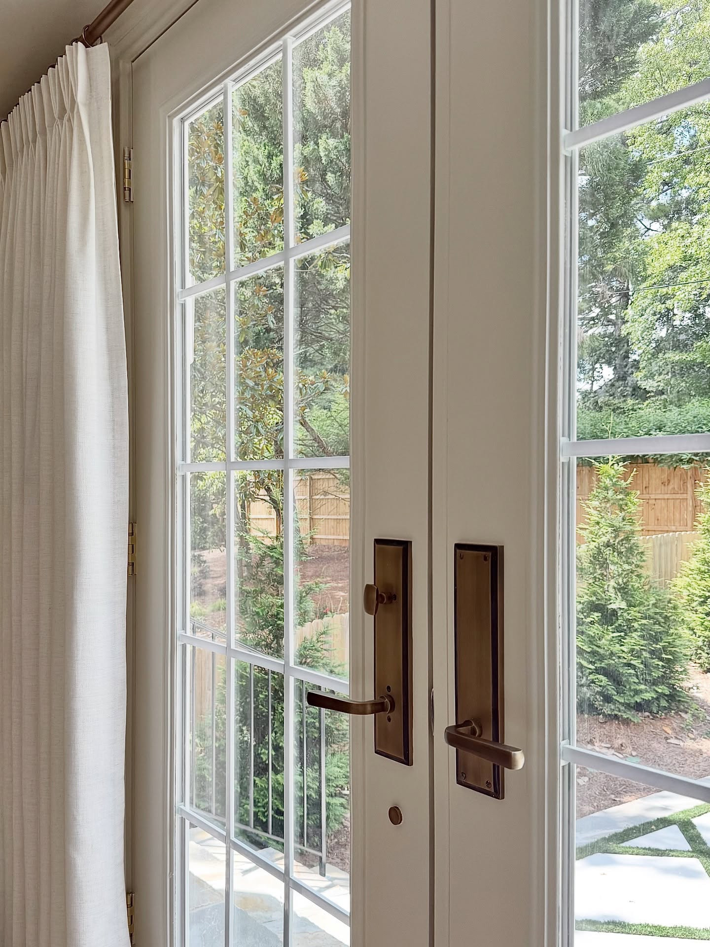 Counting down the days until we’re back out on the patio sans mosquitos but for now I’m enjoying the view from right here 🙌

Curtain Details: @curtarra_curtains Sabrina Linen in Dove White with a Triple Pinch Pleat header

Use code SM12 for 22% off

Modern Traditional Style | Cozy Neutral Living Room | Linen Curtains | Home Upgrade Ideas | French Door Inspiration | Patio Door Ideas

#CurtarraLife #CurtarraCurtains #FrenchDoors #LivingRoomUpdate #NeutralHome

#LTKStyleTip #LTKSeasonal #LTKHome
