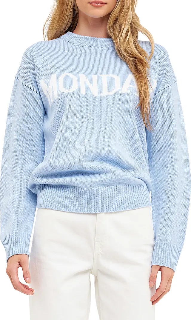 Weekday Motif Sweater | Nordstrom