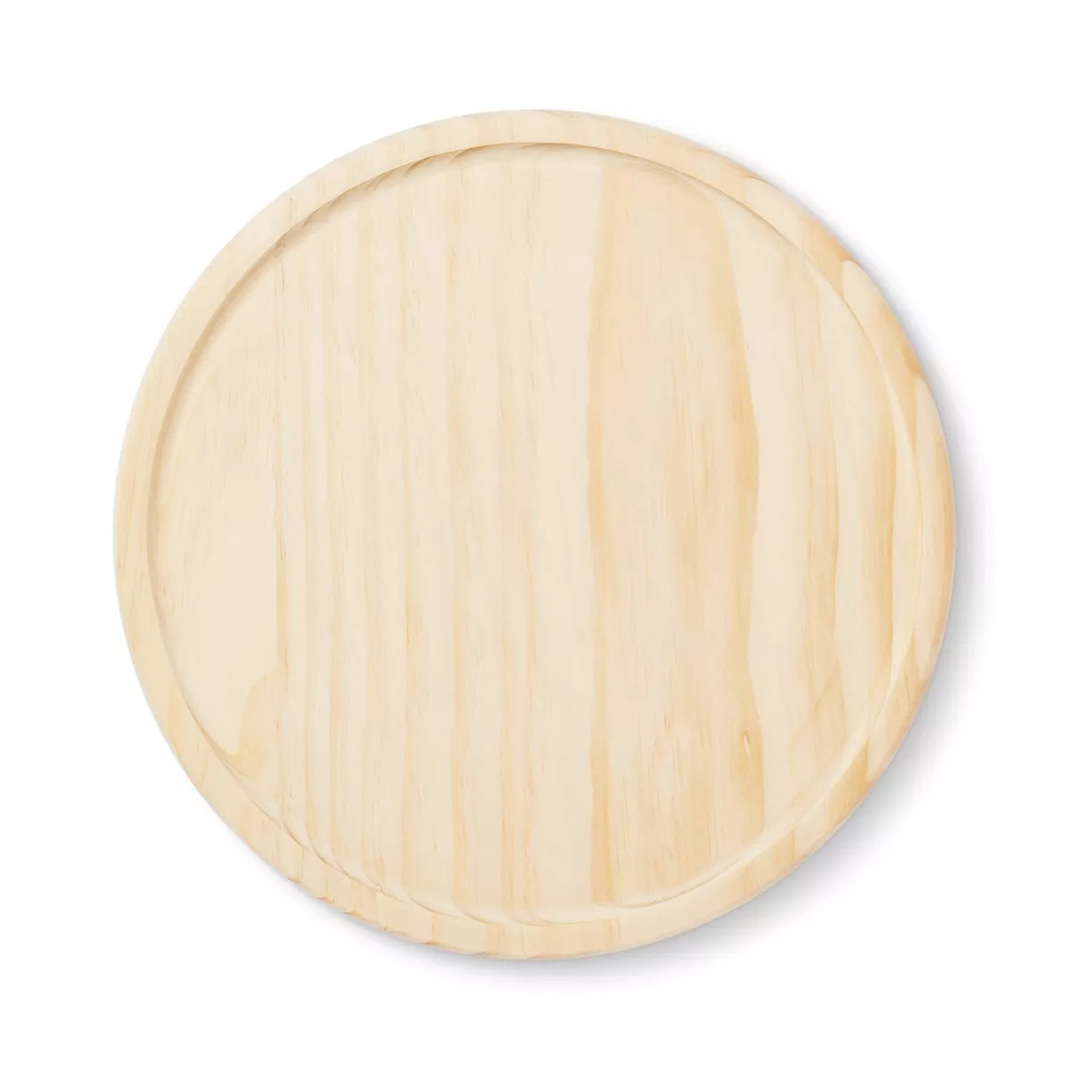 DIY Wood Shaped Round Tray Base Unfinished Craft Kit - Mondo Llama™: Adult Crafting, 13" Wooden... | Target