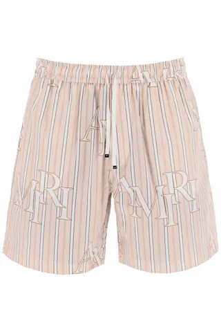 Amiri stripe technical poplin bermuda shorts with logo

"striped | Residenza725 US