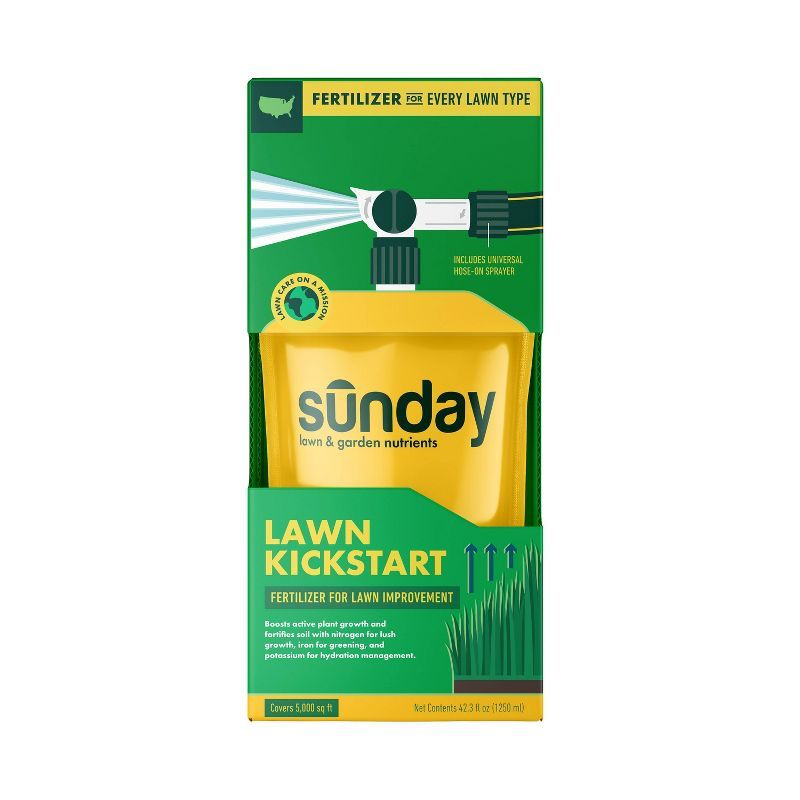 Sunday 42.3oz Lawn Kickstart Lawn Fertilizer | Target