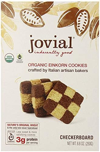 Jovial Einkorn Cookies | USDA Certified Organic | High Protein Cookies | Fair Trade Certified | A... | Amazon (US)