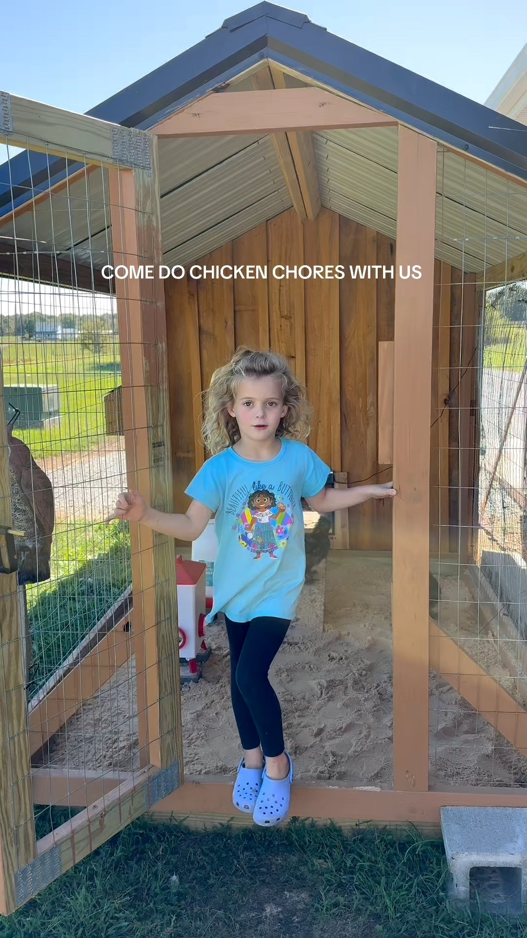 Clean our chicken coop with us! 

#chickens #chicken #farm #farms #farmchores #home #ltksale #sale #mom #moms #kids #kid #outside 

#LTKHome #LTKPets #LTKSaleAlert