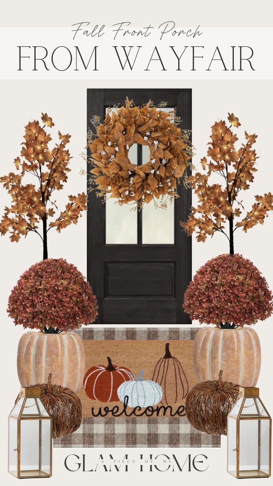 Wayfair fall front porch, Wayfair fall decor, Wayfair fall finds, Wayfair home decor, Wayfair home, Wayfair outdoor decor, Wayfair porch decor, Wayfair front porch, fall front porch, fall porch decor, fall porch ideas, autumn front porch, autumn porch decor, fall entryway, fall outdoor decor, cozy front porch, neutral fall porch, classic fall porch, timeless fall decor, farmhouse fall porch, elegant fall porch, fall wreath, fall doormat, fall pumpkins, fall planters, fall porch seating, fall outdoor styling, fall decorating ideas, fall home inspiration, seasonal porch decor, cozy fall home, warm fall decor, front porch inspiration, front porch styling, Wayfair home finds, affordable fall decor, budget friendly fall decor, fall home refresh, fall decorating inspiration