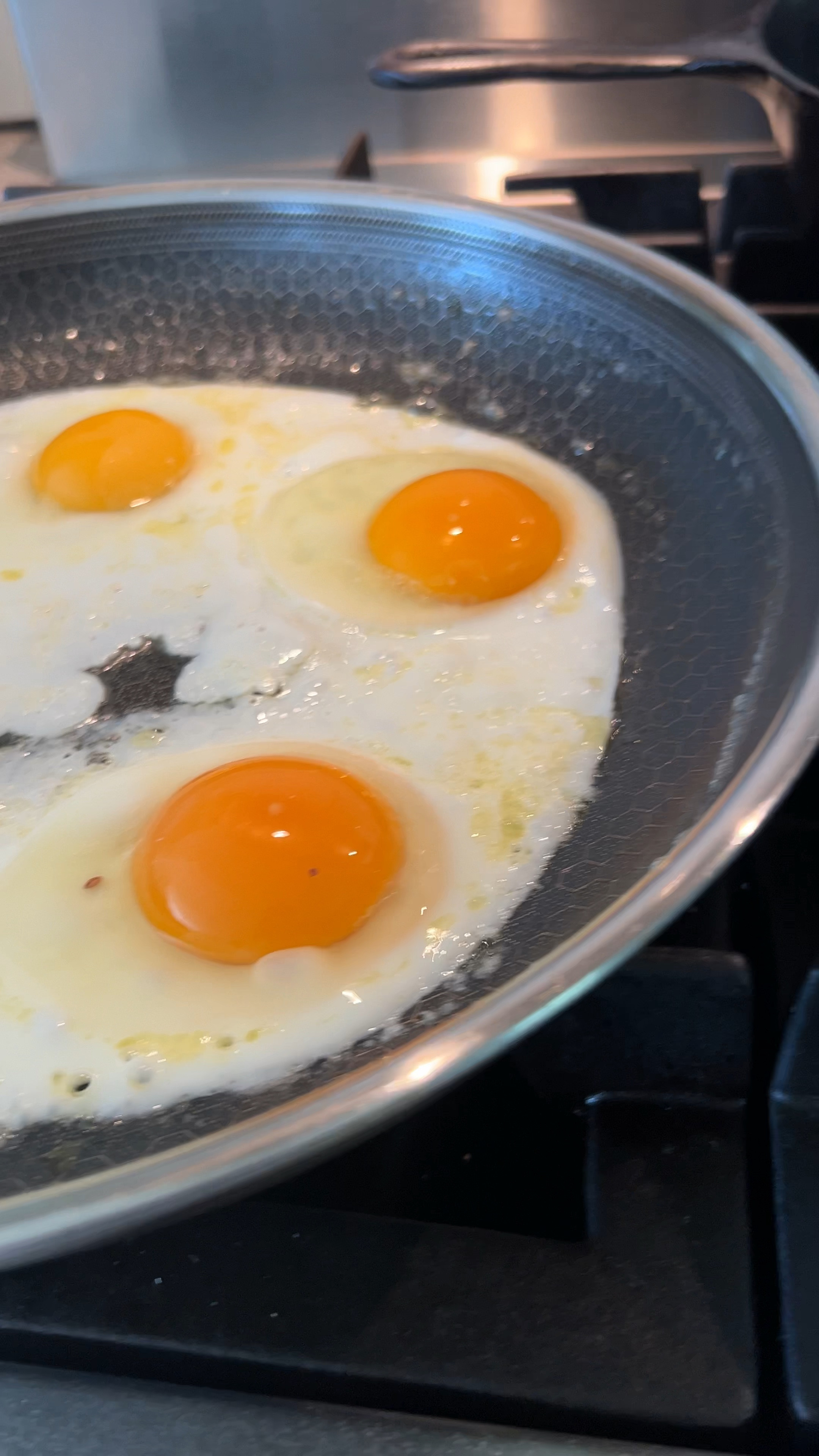 lol @ the baby & husband commentary 🤣 but I seriously am so in love with my hexclad pans!! 

Fry pans, nonstick pans, non toxic cooking 

#LTKHome #LTKVideo #LTKSummerSales
